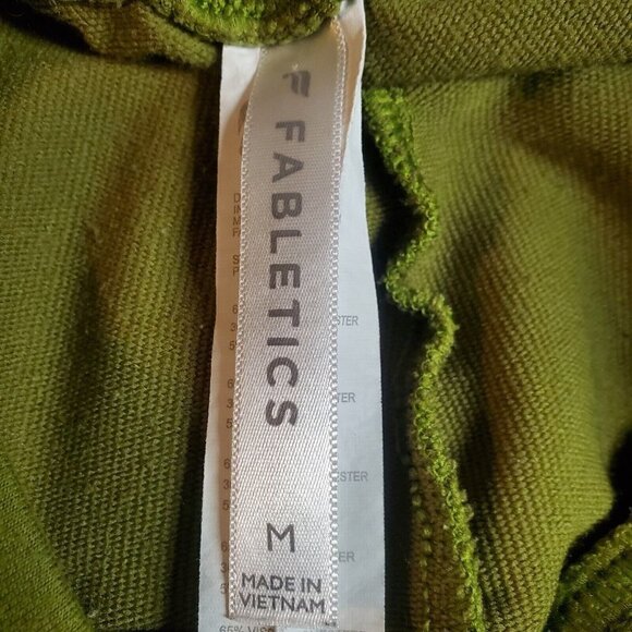 Fabletics Women's Gemma Jogger Pants Basil Green Athleisure Pockets Sz M - Picture 8 of 11